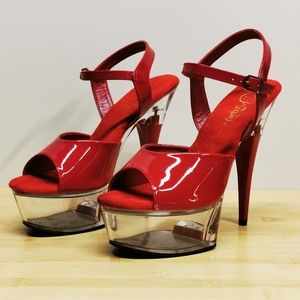 Pleaser platform heels